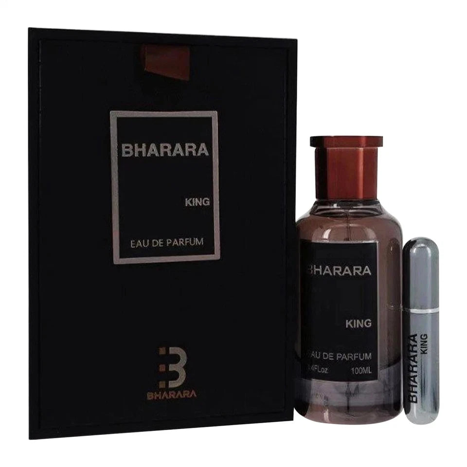 Bharara King EDP 3.4 Oz + Refillable 5mL Bottle