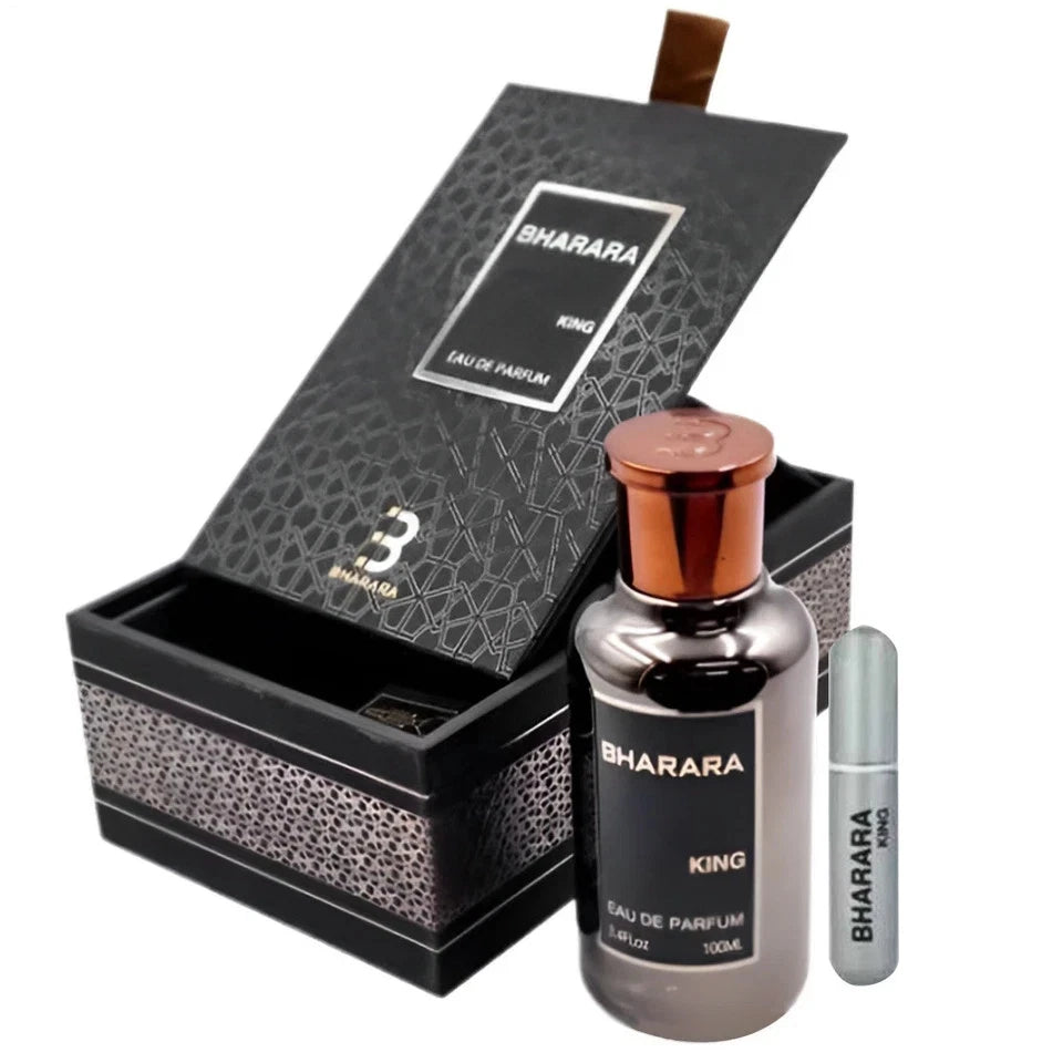 Bharara King EDP 3.4 Oz + Refillable 5mL Bottle